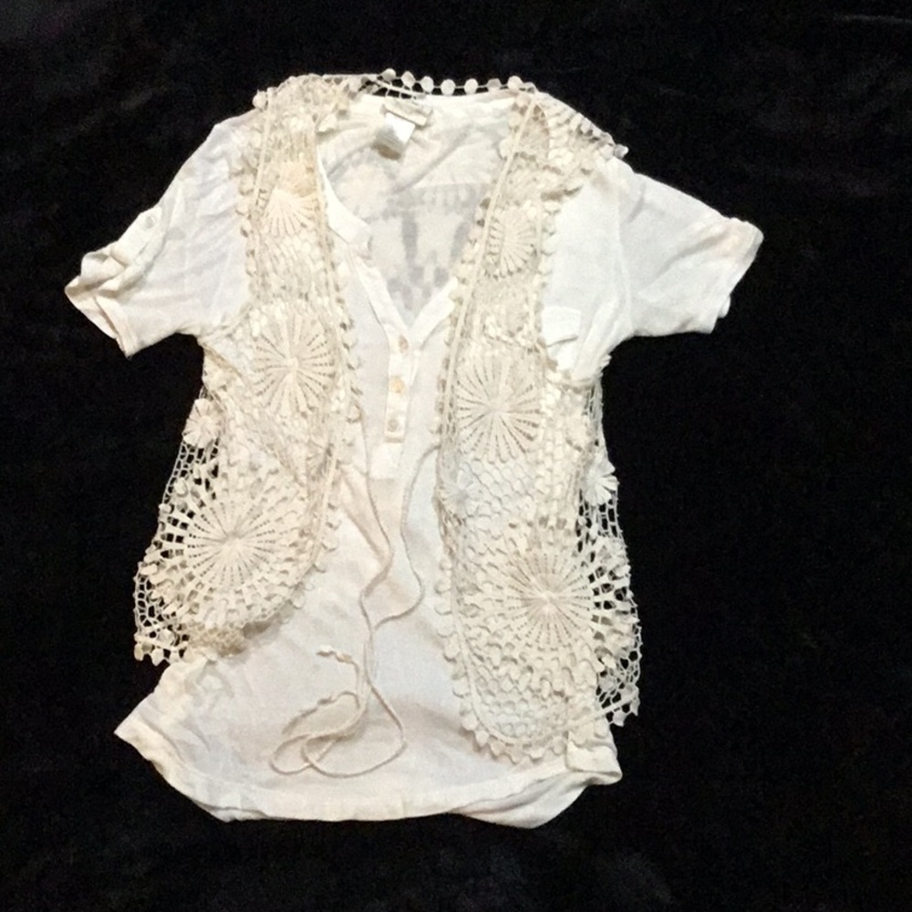 Vest and shirt